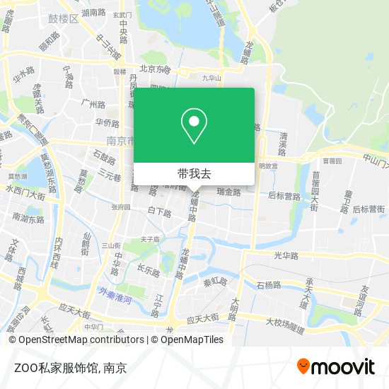 ZOO私家服饰馆地图