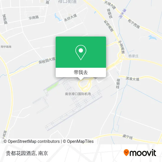贵都花园酒店地图