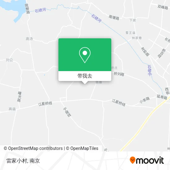雷家小村地图