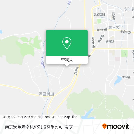 南京安乐屠宰机械制造有限公司地图