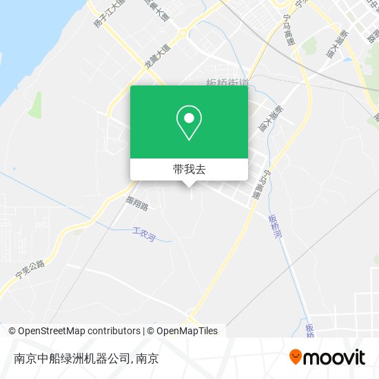 南京中船绿洲机器公司地图