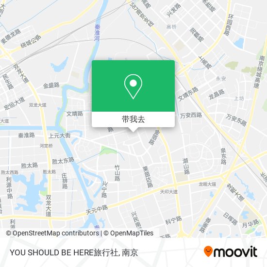 YOU SHOULD BE HERE旅行社地图