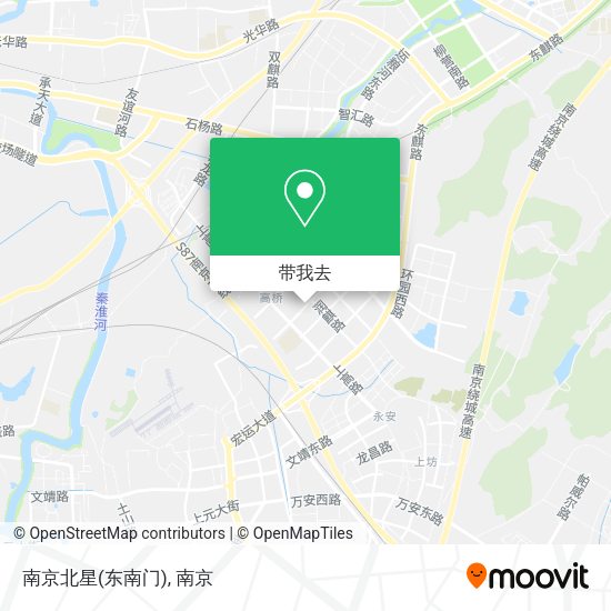 南京北星(东南门)地图