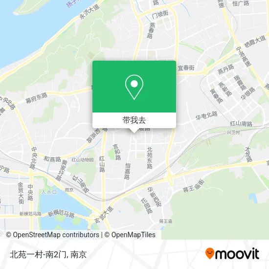 北苑一村-南2门地图