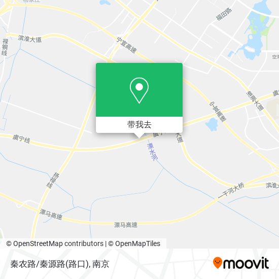 秦农路/秦源路(路口)地图