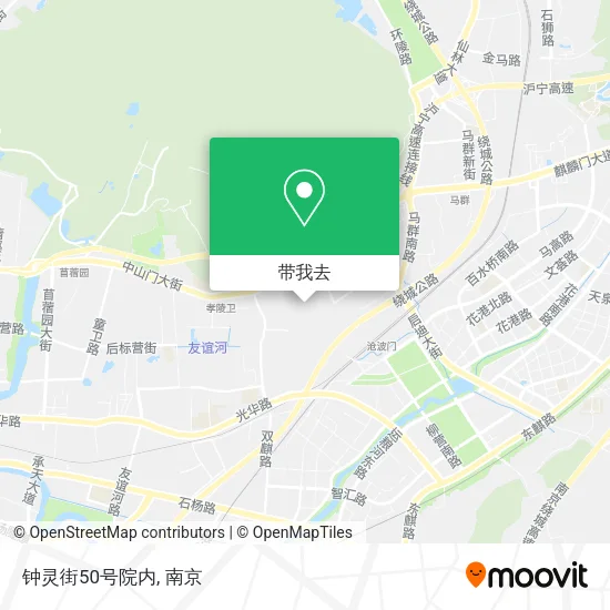 钟灵街50号院内地图