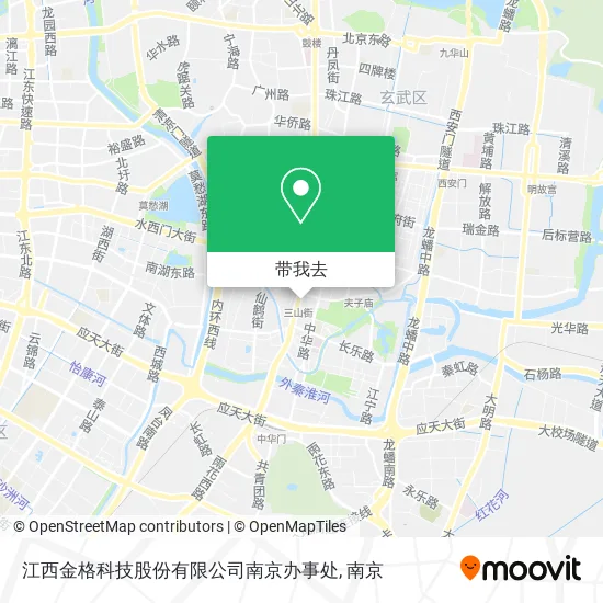 江西金格科技股份有限公司南京办事处地图