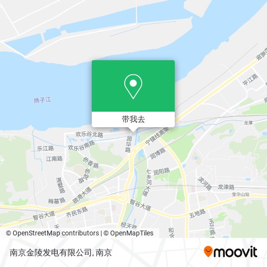 南京金陵发电有限公司地图
