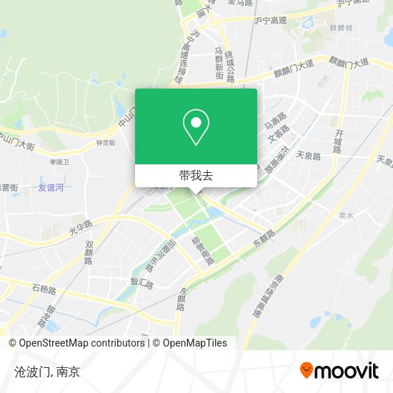 沧波门地图
