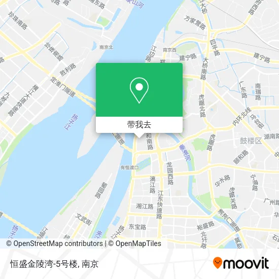 恒盛金陵湾-5号楼地图