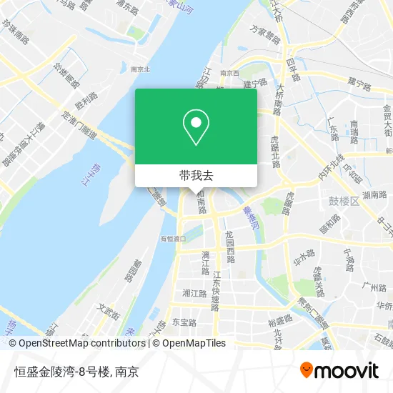 恒盛金陵湾-8号楼地图