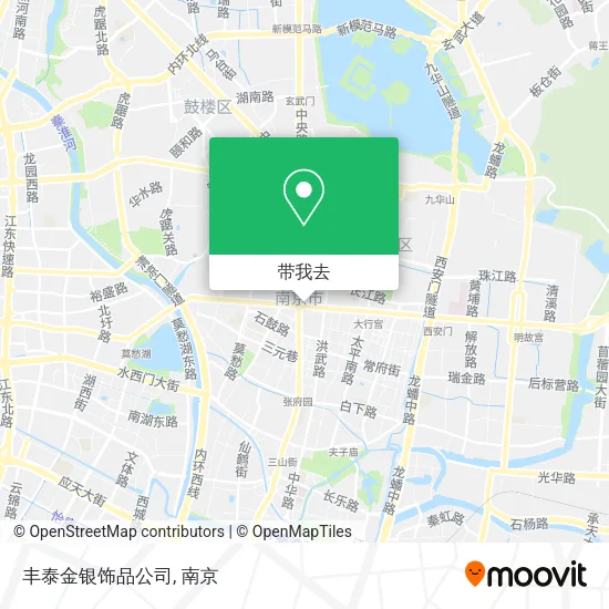 丰泰金银饰品公司地图