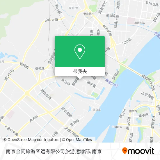 南京金问旅游客运有限公司旅游运输部地图