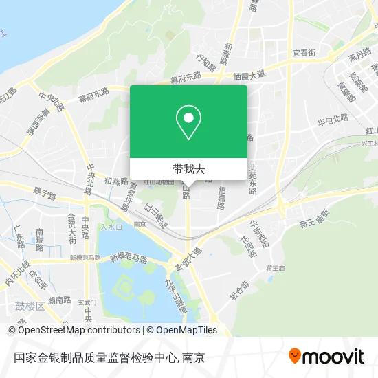 国家金银制品质量监督检验中心地图