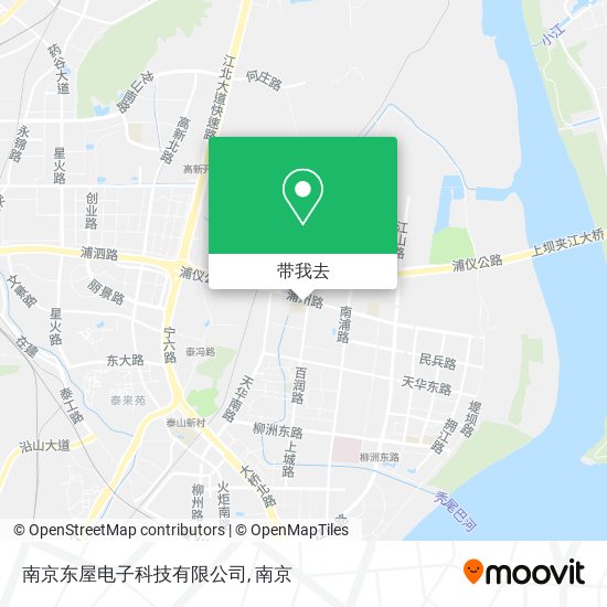 南京东屋电子科技有限公司地图