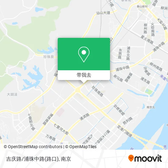 吉庆路/浦珠中路(路口)地图