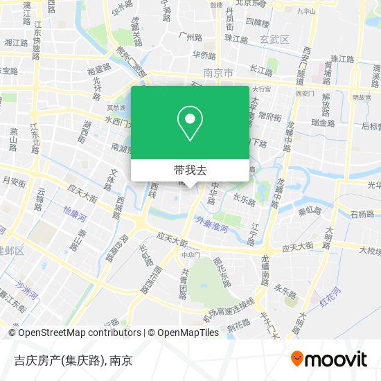 吉庆房产(集庆路)地图