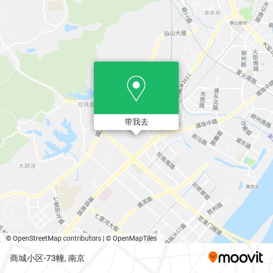 商城小区-73幢地图