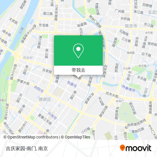 吉庆家园-南门地图