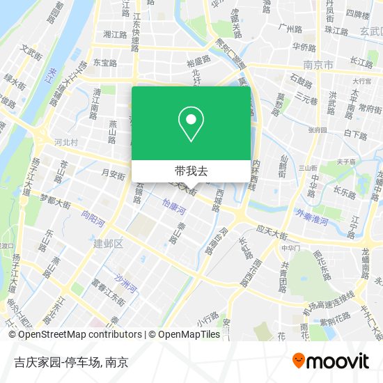 吉庆家园-停车场地图