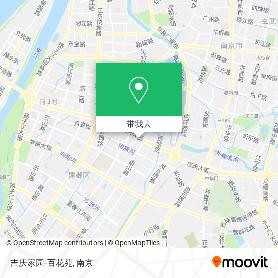 吉庆家园-百花苑地图