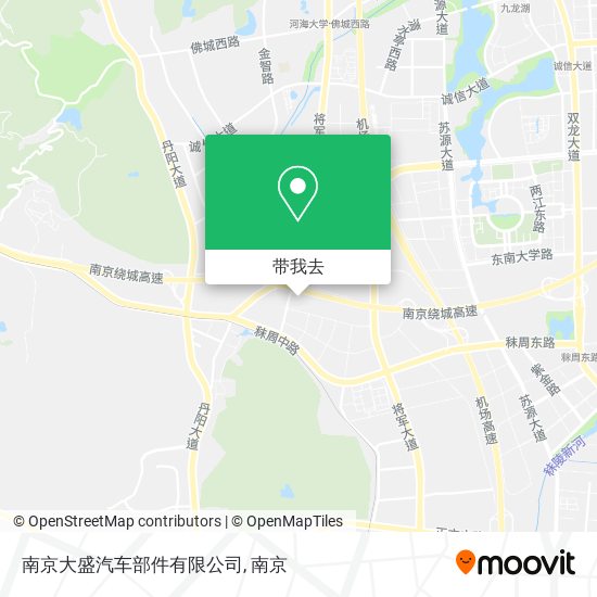 南京大盛汽车部件有限公司地图
