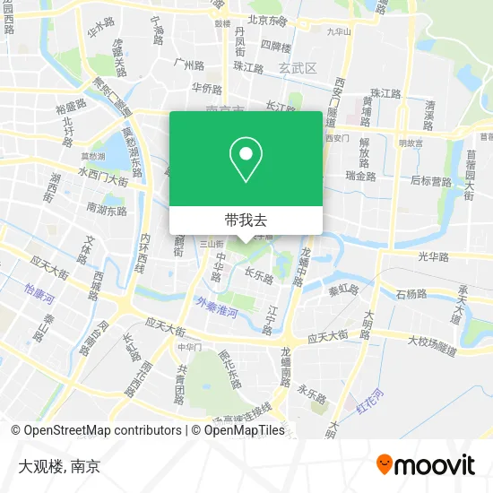 大观楼地图