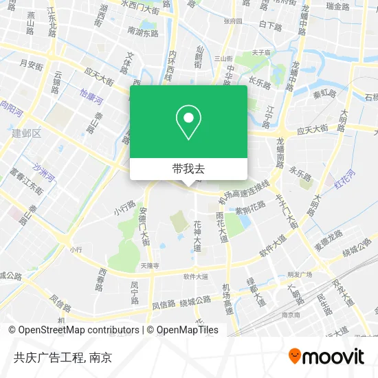 共庆广告工程地图