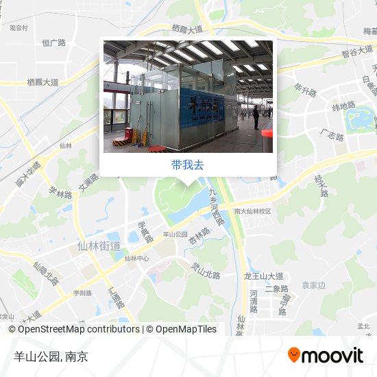 羊山公园地图