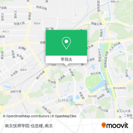 南京技师学院-信息楼地图