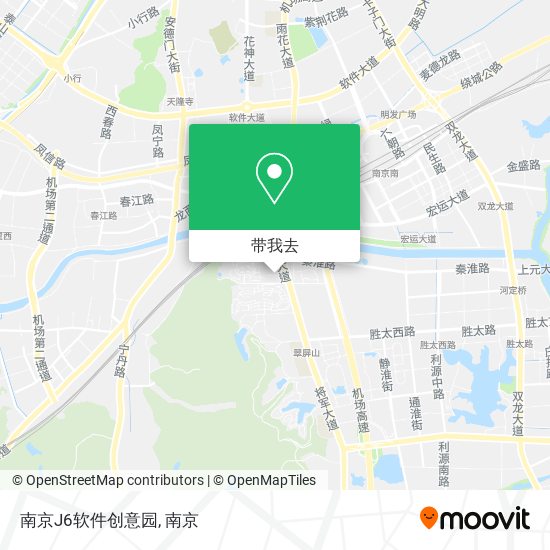 南京J6软件创意园地图