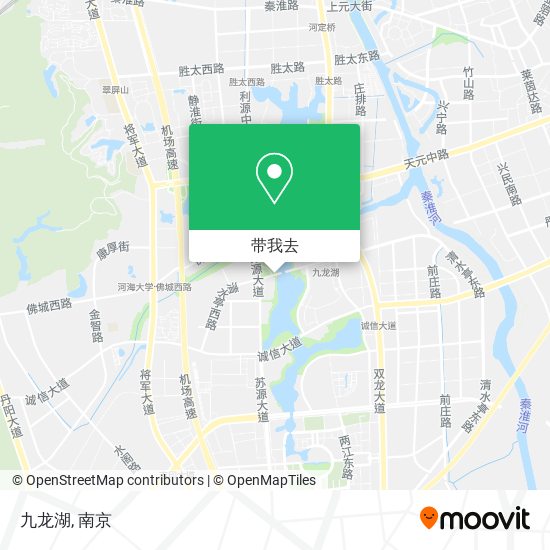 九龙湖地图
