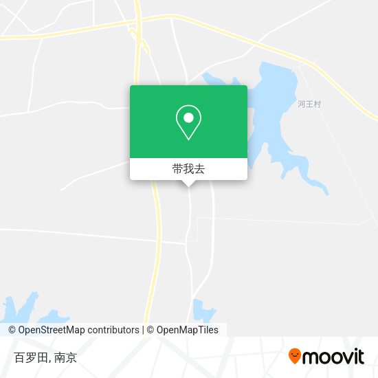 百罗田地图