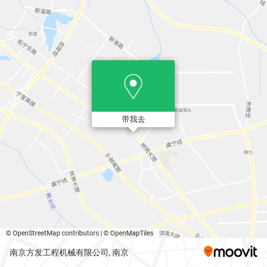 南京方发工程机械有限公司地图