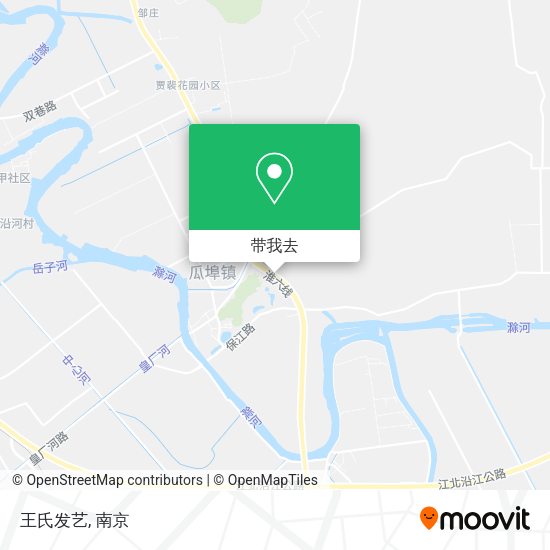 王氏发艺地图