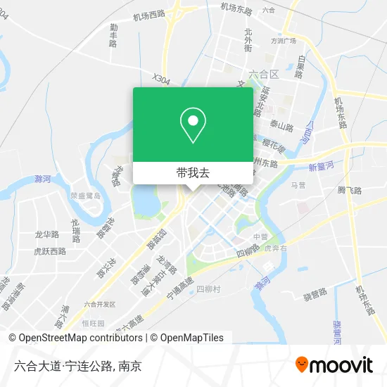 六合大道·宁连公路地图