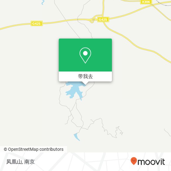 凤凰山地图