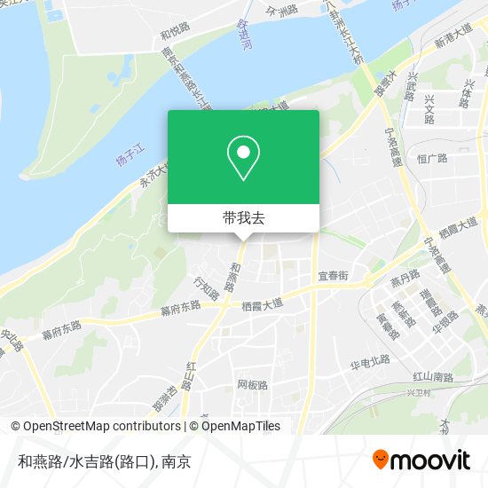 和燕路/水吉路(路口)地图