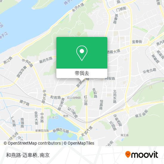 和燕路·迈皋桥地图