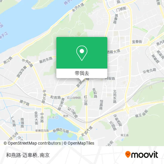 和燕路·迈皋桥地图