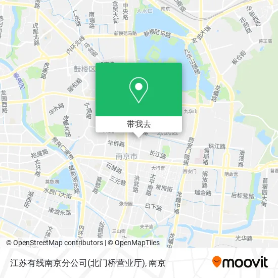 江苏有线南京分公司(北门桥营业厅)地图