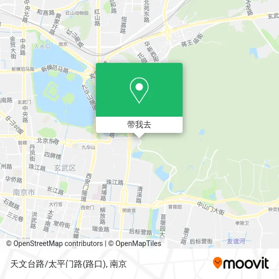 天文台路/太平门路(路口)地图