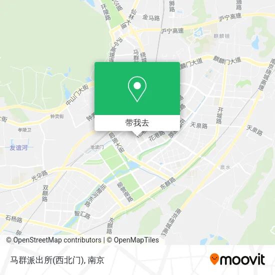 马群派出所(西北门)地图