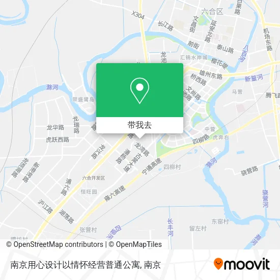 南京用心设计以情怀经营普通公寓地图
