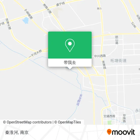 秦淮河地图