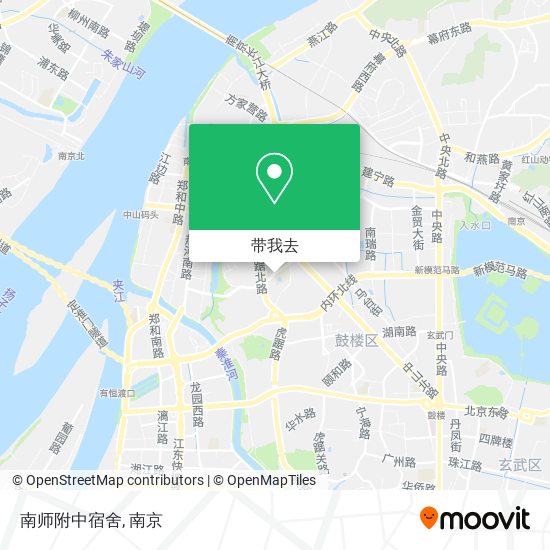 南师附中宿舍地图