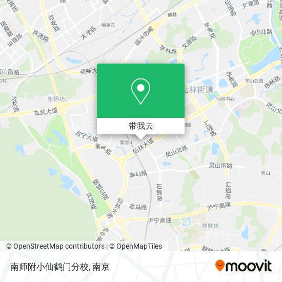 南师附小仙鹤门分校地图