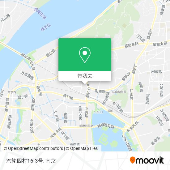 汽轮四村16-3号地图