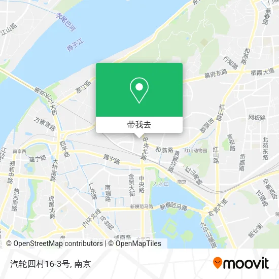 汽轮四村16-3号地图
