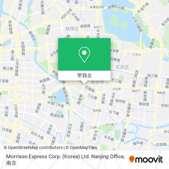 Morrison Express Corp. (Korea) Ltd. Nanjing Office地图